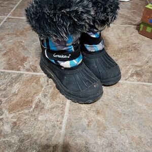 Snow Boots,Fluffy In Like New Condition